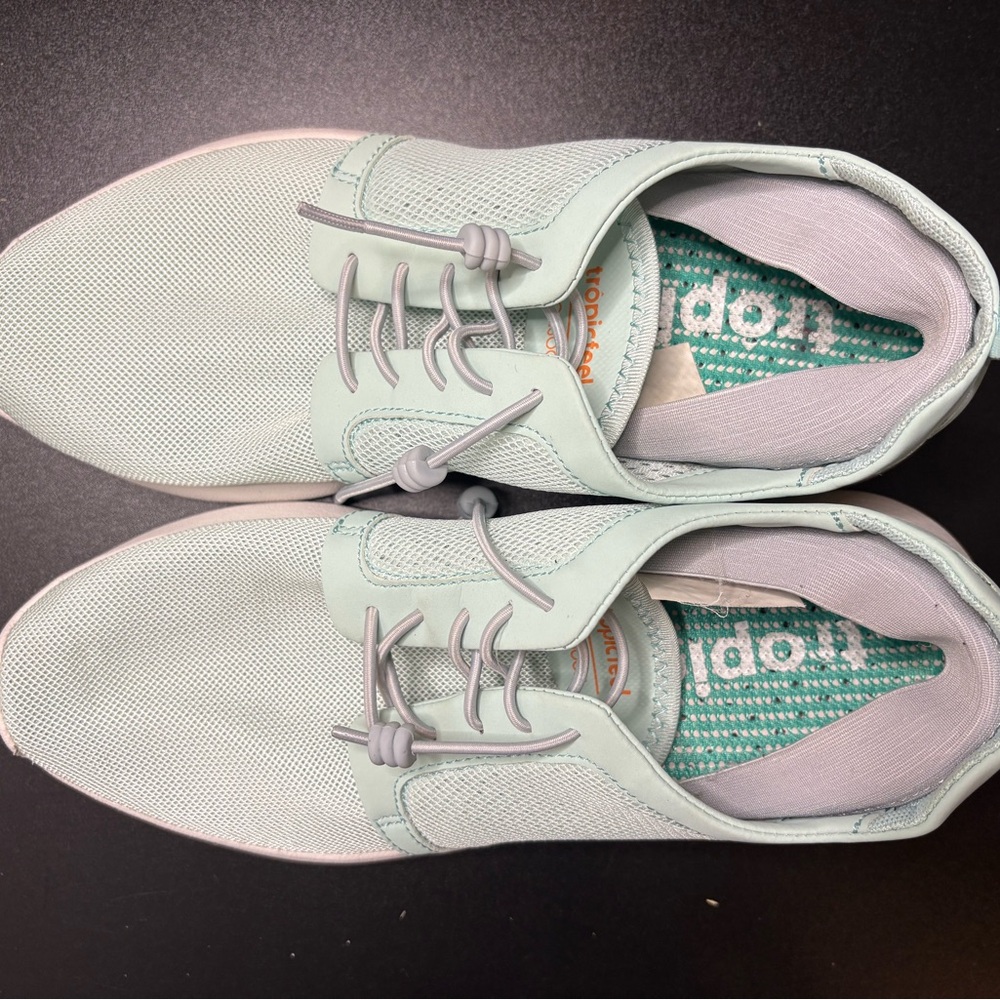 Tropicfeel Monsoon Women’s Slip On Low Top Mint Green Sneaker Shoes Sneakers - Picture 10 of 11